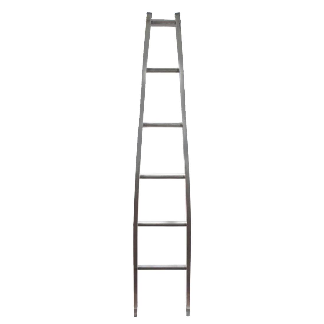 Metallic Ladder Aluminum Open Top Section - 6 Foot