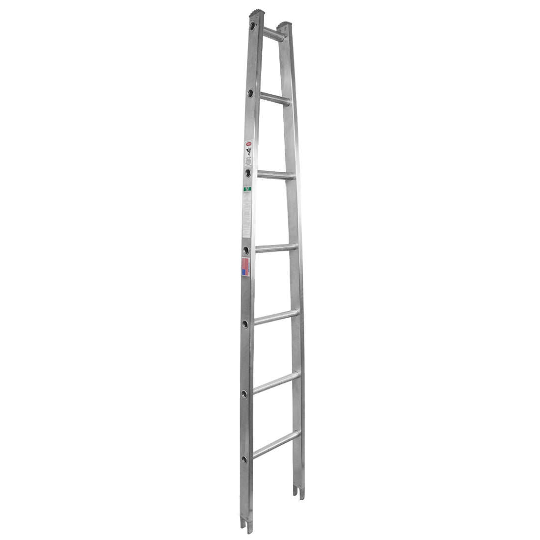 Metallic Ladder Aluminum Open Top Section - 7 Foot WindowCleaner.com