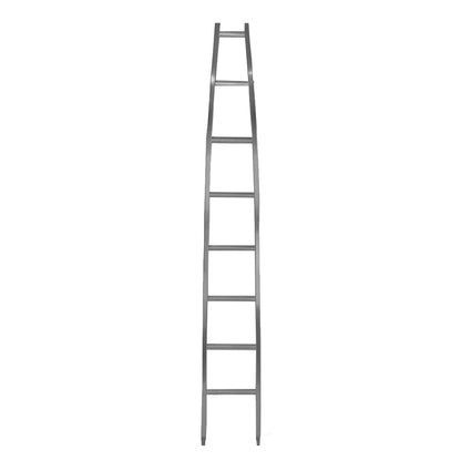 Metallic Ladder Aluminum Open Top Section - 8 Foot WindowCleaner.com