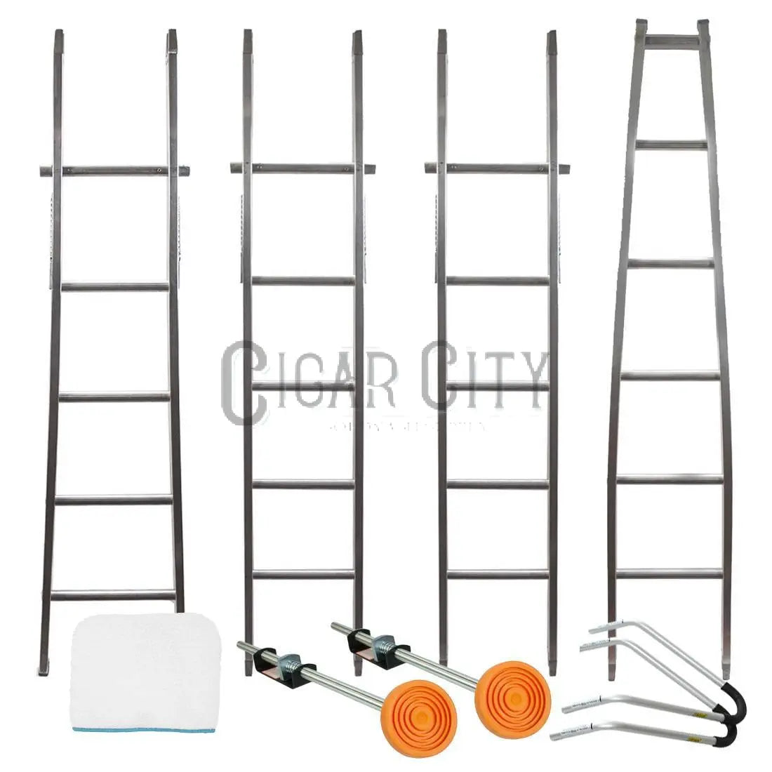 Metallic Ladder Loaded Kits - 21 Foot WindowCleaner.com