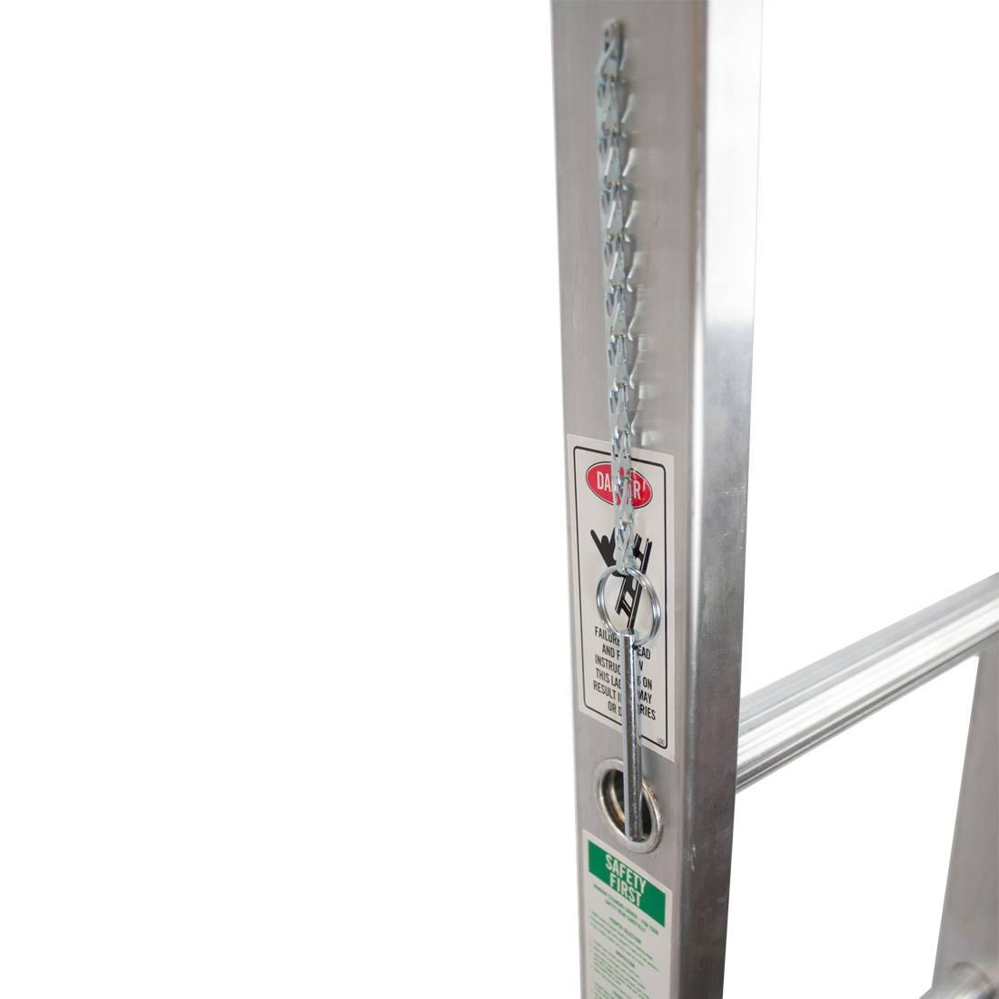 Metallic Ladder Un-Loaded Kit - 16 Foot WindowCleaner.com