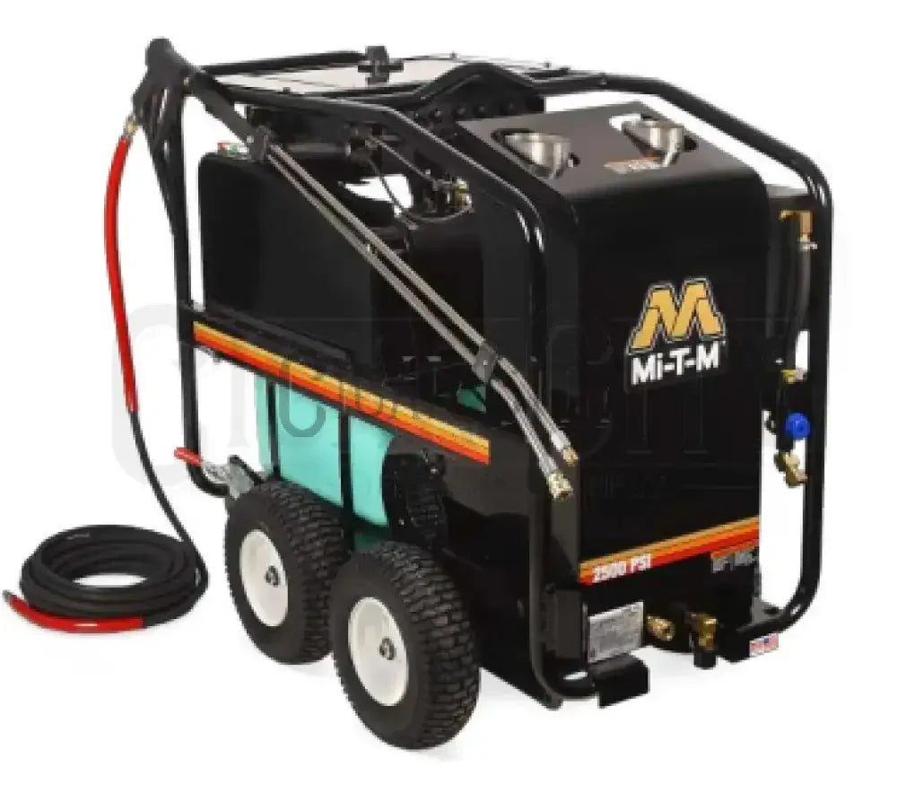 Mi-T-M DHS Belt Drive Series Hot Water Pressure Washer -3.3gpm, 3500PSI, General Pump DH-3504-SE0E3G  Cigarcity Softwash.