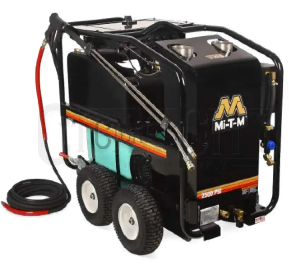 Mi-T-M DHS Belt Drive Series Hot Water Pressure Washer - 3.5gpm, 3000PSI, General Pump, DH-3004-SE0E3G  Cigarcity Softwash.