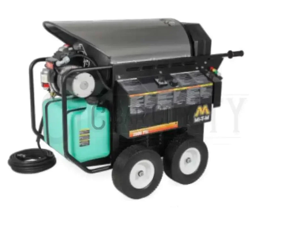 Mi-T-M HHS Belt Drive Series Hot Water Pressure Washer -4.2gpm, 2000PSI, General Pump, HHS-2004-2E3G  Cigarcity Softwash.