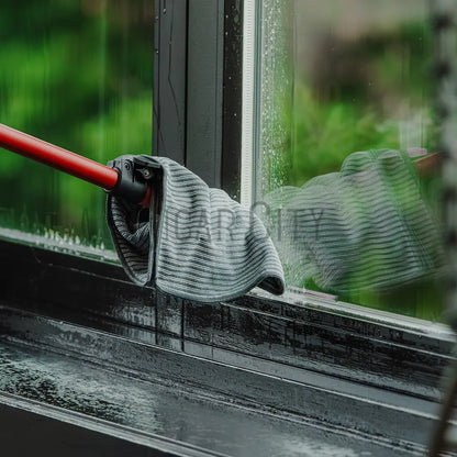 Moerman Bamboo Charcoal Microfiber Cloth - 2 Pack WindowCleaner.com