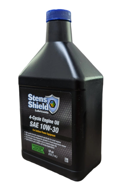 Single Bottle Stens Shield 4-Cycle Engine Oil SAE 10W-30 18oz