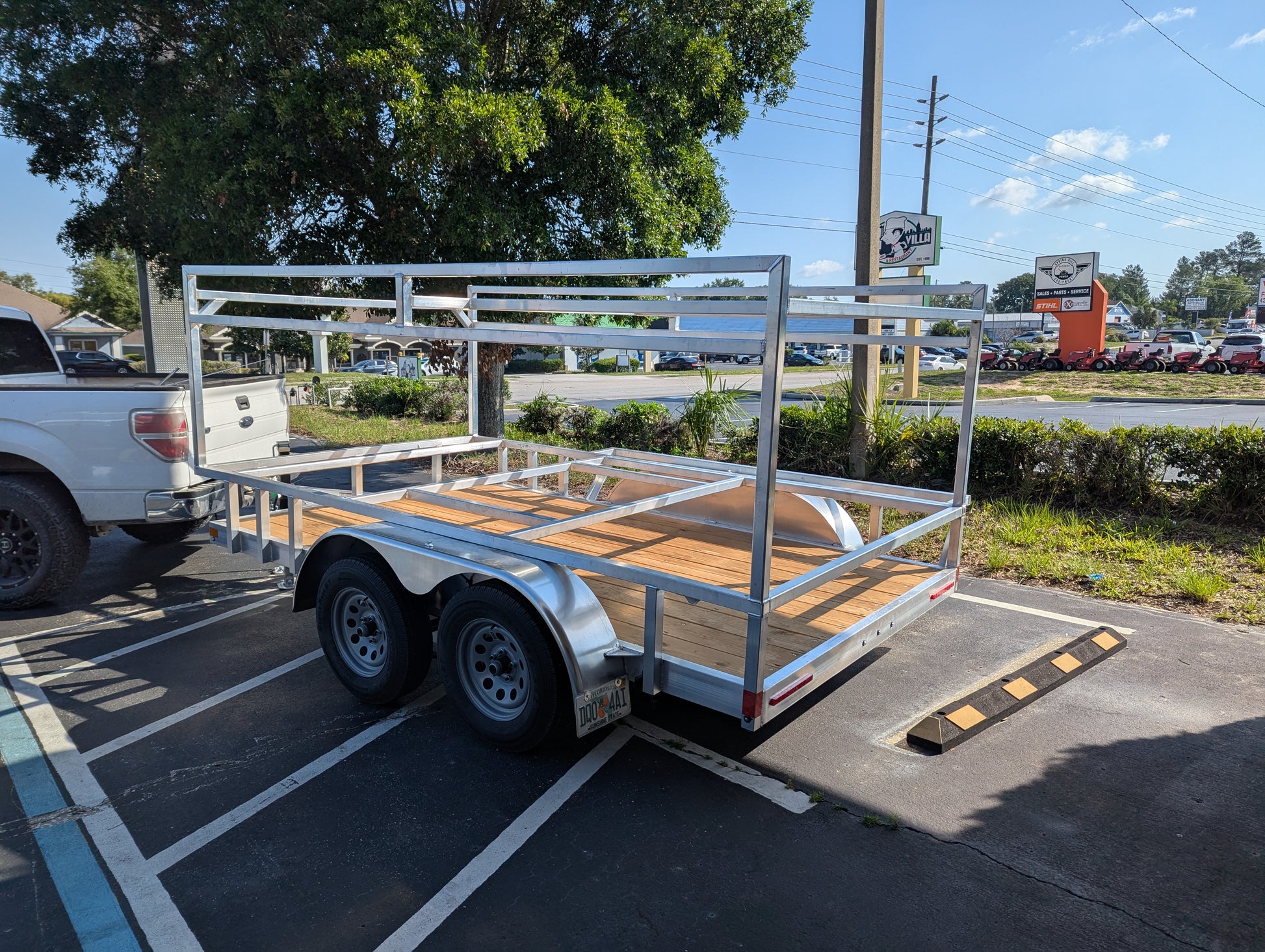 Alcom 6x12 Aluminum Trailer - Cigarcity Softwash