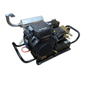 Honda GX390 softwash pressure washer with Mi-T-M pump for professional cleaning equipment