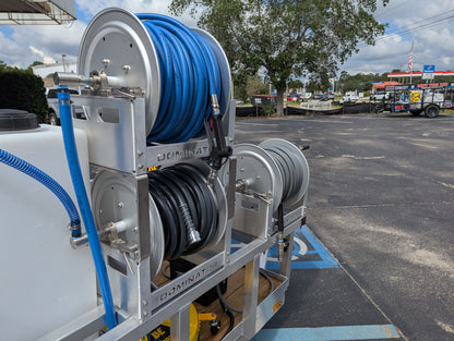 The Micro Series - 5x10 Aluminum Pressure & Softwash Trailer