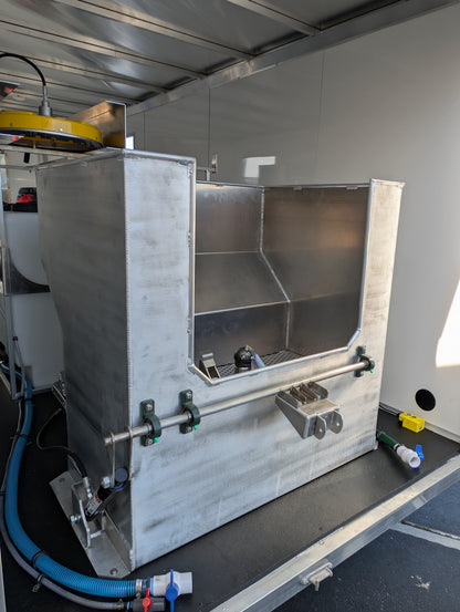 Enclosed 7x16 Pressure Wash, Soft Wash & Trash Bin Cleaning Trailer