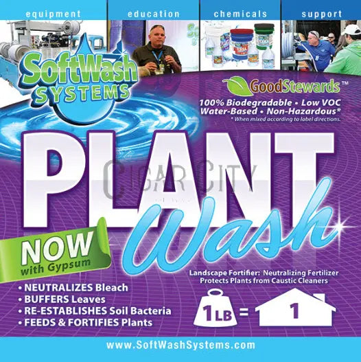 Plant Wash 25lb Pail by Softwash Systems Softwash Systems (F9)