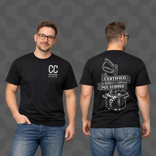Cigar City Softwash Supply T-Shirt – Certified Pot Stirrer