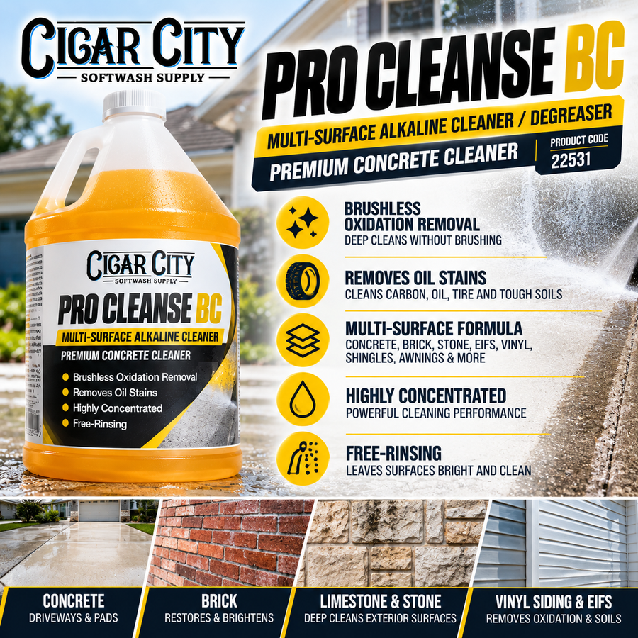 Pro Cleanse BC Concrete Cleaner