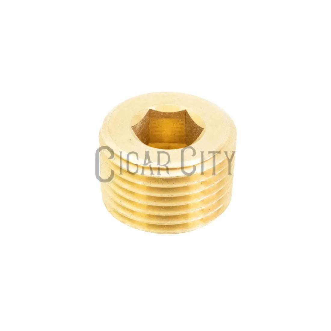 Pulex Brass Fitting - 1/2 NPT Socket Hex Plug WindowCleaner.com