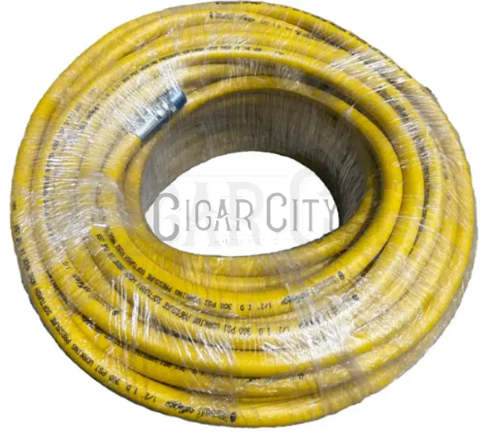 Rampage 1/2" Yellow Rampage Softwash Hose  300' with crimped ends RAMP-08-YW-SW-300-CE  Cigarcity Softwash.