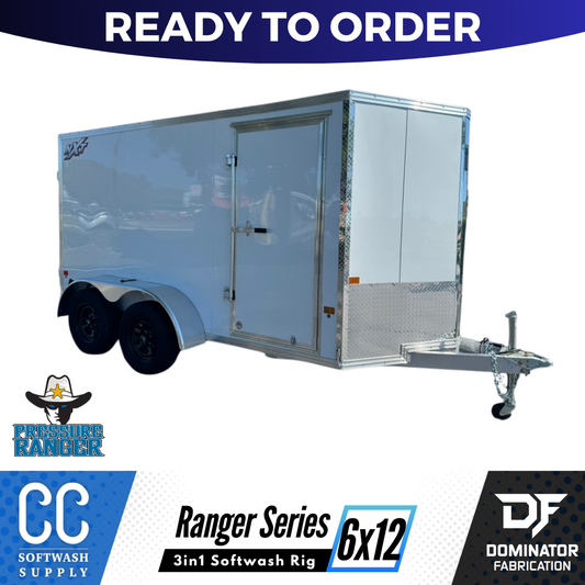 The Ranger Series - 6x12 Enclosed All-In-One Trailer