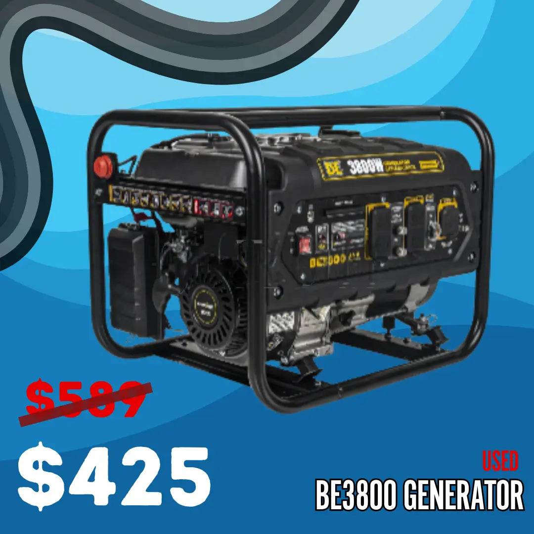 Scratch N Dent 3,800 Watt Generator - BE3800 Cigarcity Softwash