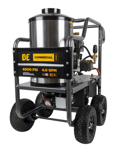 BE Scratch & Dent Hot Cart Honda GX390 w/ Comet ZWD4040 Pump 4,000 PSI 4.0 GPM Pressure Washer - HW4013HC (348615)