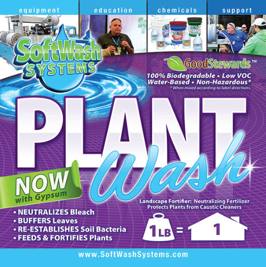 Plant Wash 25lb Pail by Softwash Systems