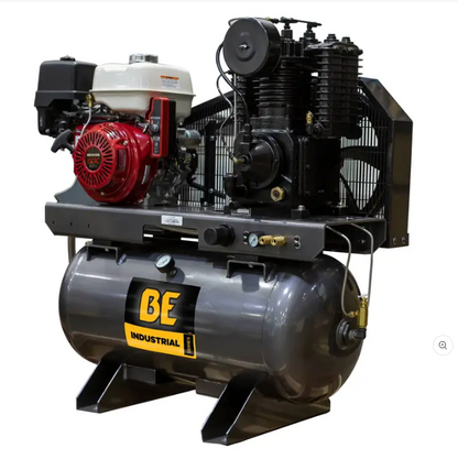 BE 30 Gallon Air Compressor Generator Honda GX390 16 CFM @ 175psi