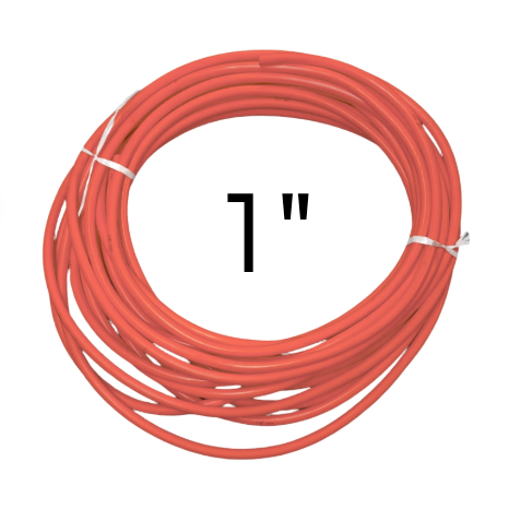 1" Red Softwash Hose 16-RD Air 200 PSI