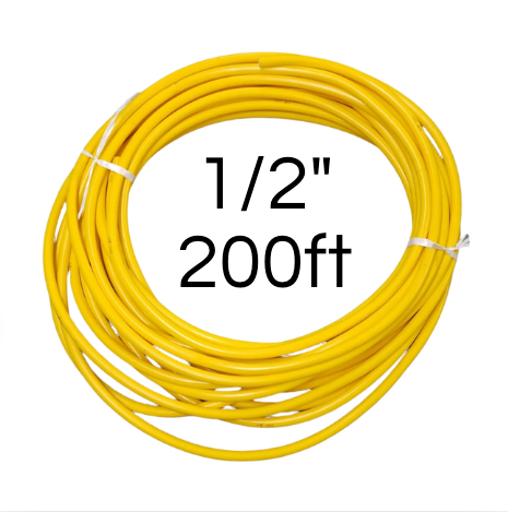 Soft Jet Softwash Hose 1/2" x 200ft - Yellow 08-YW-SOFTJET-200