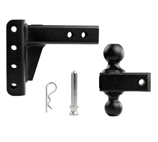 Bulletproof Hitches 2.0" Light Duty 4" Drop/Rise Hitch - Cigarcity Softwash