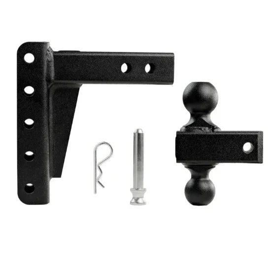 Bulletproof Hitches 2.0" Light Duty 6" Drop/Rise Hitch - Cigarcity Softwash