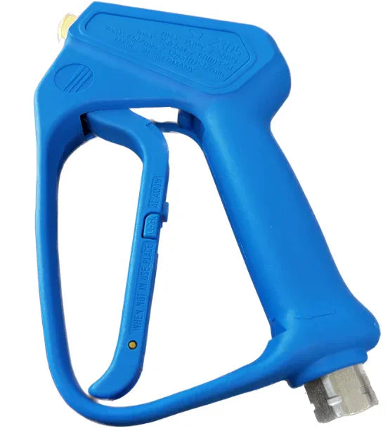 Blue softwash spray gun for professional cleaning equipment