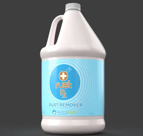 Rust Rx rust remover chemical for softwash cleaning systems