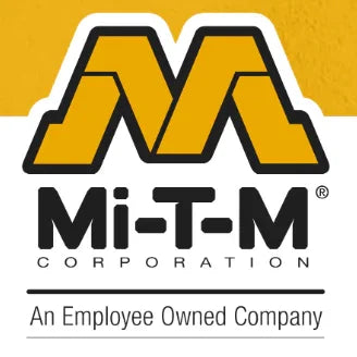 Mi-T-M Corporation logo, employee-owned company branding for softwash equipment