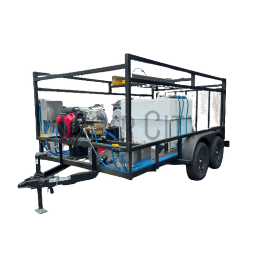 Hustler 6x12 Pressure & Soft Washing Trailer
