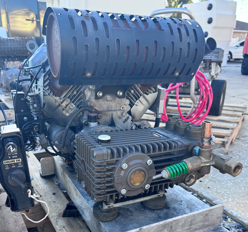 Demo/Used CRX 680 Pressure Washer w/ General Pump – 8 GPM @ 3500 PSI