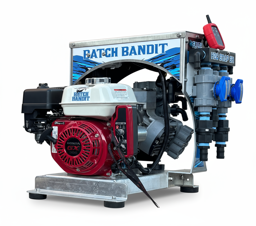 Batch Bandit - Honda GX200 - Comet P40 11GPM @ 280psi - S-B11030HCE