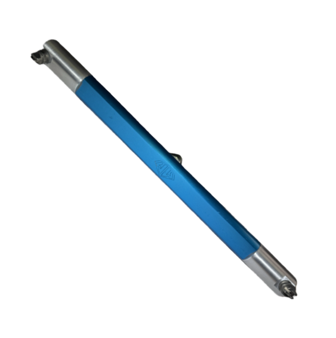 Whisper Wash Little Big Guy 24" Surface Cleaner – Hydro-Flow Stainless Steel 2-Tip Bar LBG2400-HFSS