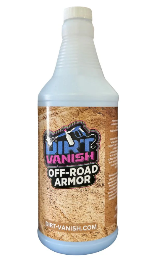 Dirt Vanish Off-Road Armor – Shine & Protection for Hardworking Machines | 32oz Bottle