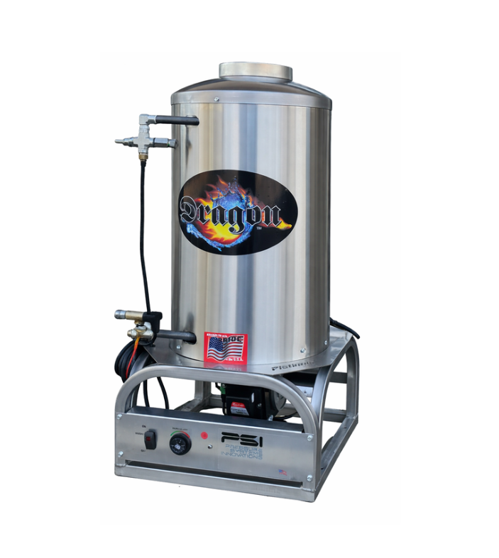 Stainless Dragon Vertical Hotbox – 8-10 GPM Platinum Series