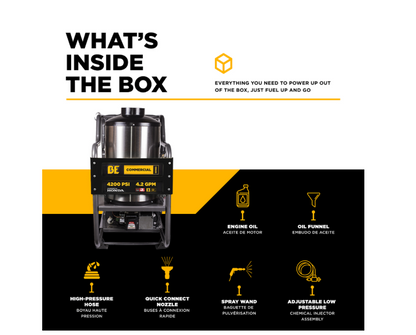 BE Hot Water GX390 w/ General HW4013HG