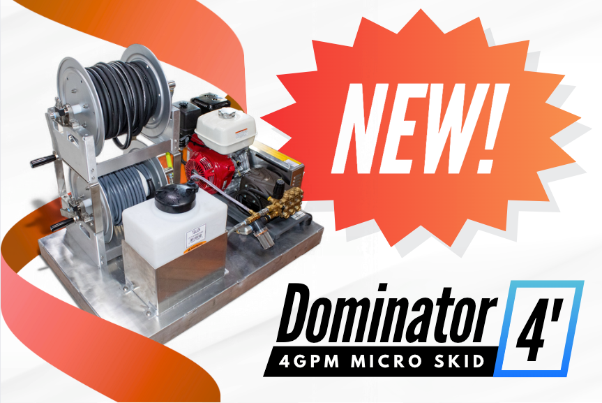 In Stock! - Dominator 4ft Micro Skid 4GPM