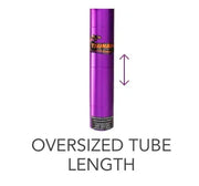 Purple oversized tube for softwash equipment with extended length design