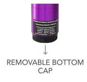 Purple automatic water separator with removable bottom cap for softwash equipment