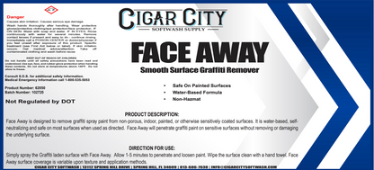 Face Away – Professional-Grade Cleaner for Exterior Surfaces