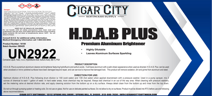 HDAB Plus – Professional Cleaning Solution (In-Store Pickup Only)