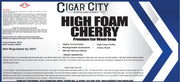 High Foam Cherry Premium Car Wash Soap label with safety info and usage directions for softwash cleaning