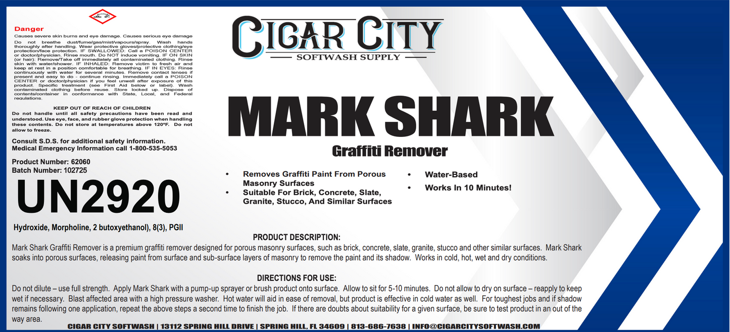 Mark Shark – Softwash Surfactant with Bold Fragrance & Enhanced Cleaning Power