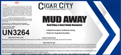Mud Away – Heavy-Duty Mud and Soil Remover for Pressure Washing