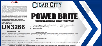 Power Brite – Professional Rust, Mineral & Stain Remover