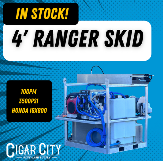 * IN STOCK READY FOR PICKUP! * 10GPM@3500psi 4' Ranger Mini - Upstream Skid