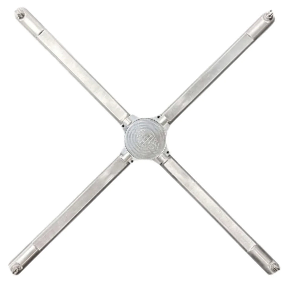 Four-arm softwash spray wand for professional exterior cleaning equipment