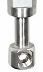 Stainless steel softwash equipment fitting for professional cleaning systems